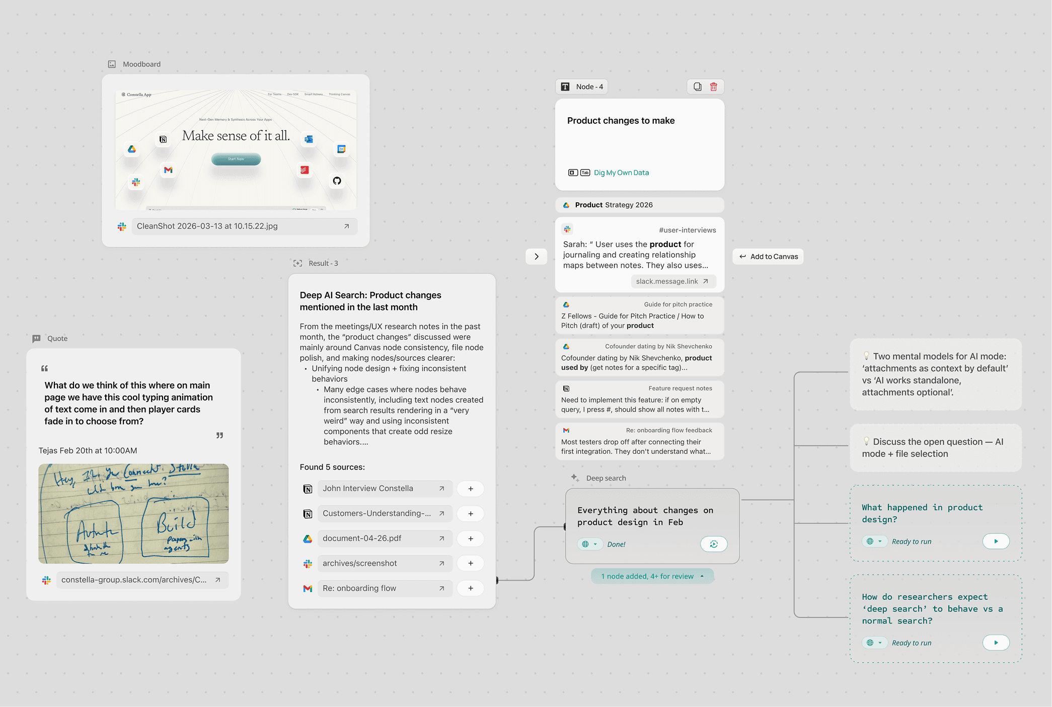 Constella: your research workspace