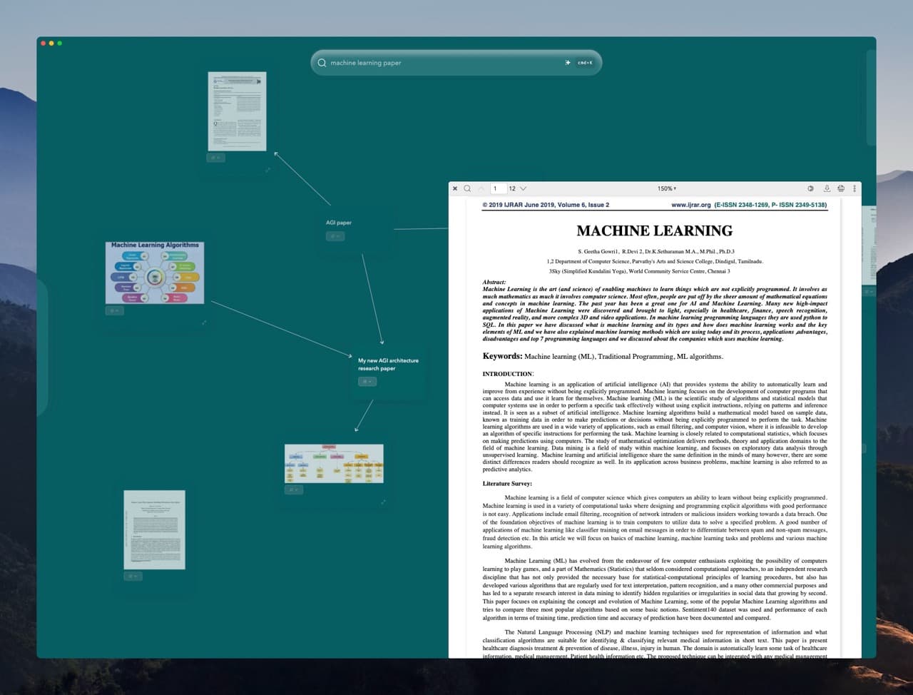 Smart discovery of work content