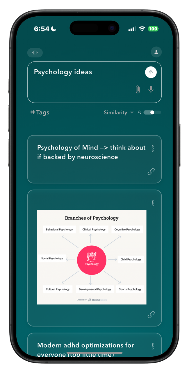 Never Organize Again